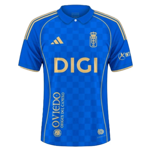 Real Oviedo Hjemmetrøye 2025/2026 Real Oviedo Hjemmetrøye 2025/2026