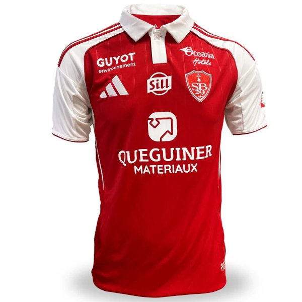 Stade Brestois Hjemmetrøye 2025/2026 Stade Brestois Hjemmetrøye 2025/2026