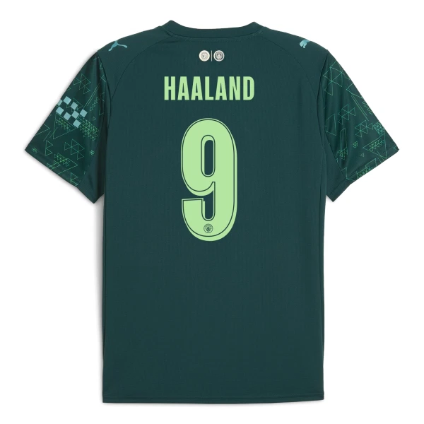 Manchester City Erling Haaland 9 Fjerde trøye EA Sport 2025/2026 Manchester City Erling Haaland 9 Fjerde trøye EA Sport 2025/2026