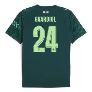 Manchester City Josko Gvardiol 24 Fjerde trøye EA Sport 2025/2026 Manchester City Josko Gvardiol 24 Fjerde trøye EA Sport 2025/2026