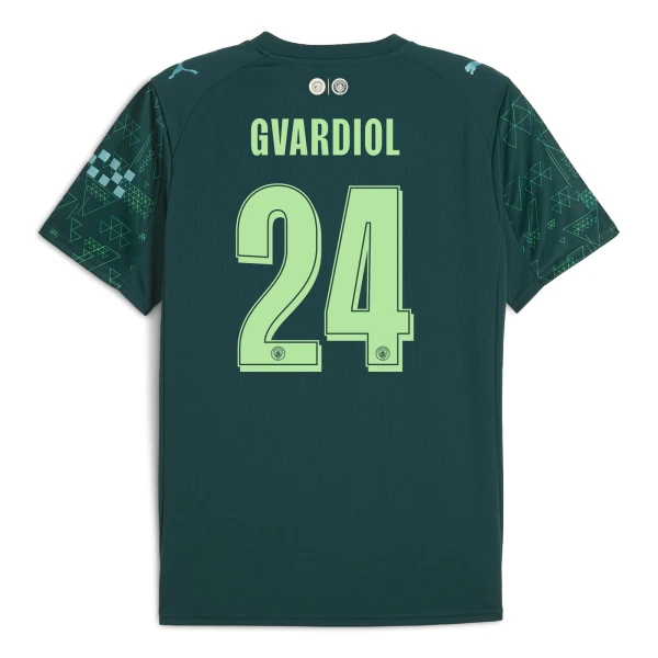 Manchester City Josko Gvardiol 24 Fjerde trøye EA Sport 2025/2026 Manchester City Josko Gvardiol 24 Fjerde trøye EA Sport 2025/2026