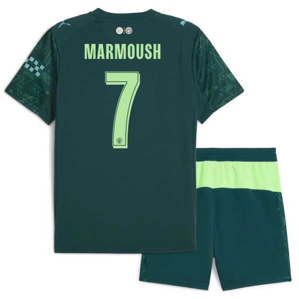Manchester City Marmoush 7 Fjerde trøye Barn EA Sport 2025/2026 Manchester City Marmoush 7 Fjerde trøye Barn EA Sport 2025/2026