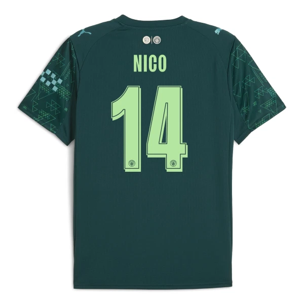 Manchester City Nico 14 Fjerde trøye EA Sport 2025/2026 Manchester City Nico 14 Fjerde trøye EA Sport 2025/2026