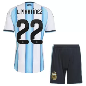 Argentina Lautaro Martínez 22 Hjemmetrøye Barn VM 2026