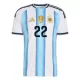 Argentina Lautaro Martínez 22 Hjemmetrøye Barn VM 2026