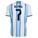 Argentina Rodrigo de Paul 7 Hjemmetrøye Barn VM 2026