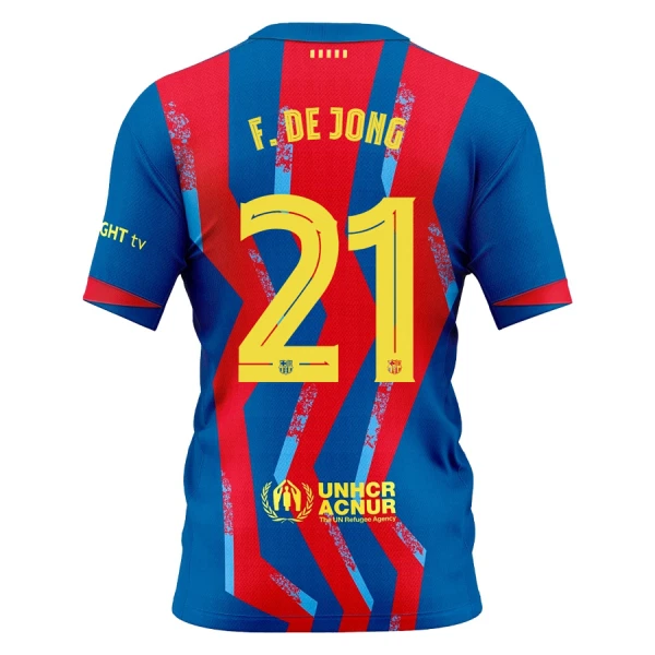 FC Barcelona Frenkie de Jong 21 Fjerde trøye 2025/2026 FC Barcelona Frenkie de Jong 21 Fjerde trøye 2025/2026