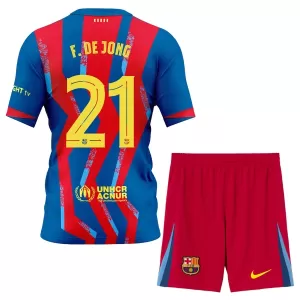 FC Barcelona Frenkie de Jong 21 Fjerde trøye Barn 2025/2026