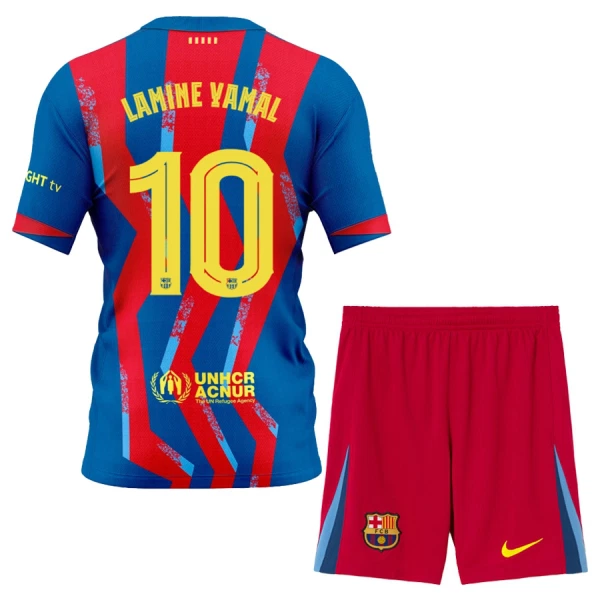 FC Barcelona Lamine Yamal 10 Fjerde trøye Barn 2025/2026