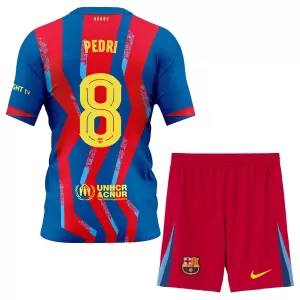 FC Barcelona Pedri 8 Fjerde trøye Barn 2025/2026
