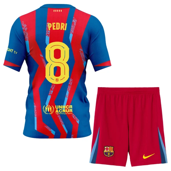 FC Barcelona Pedri 8 Fjerde trøye Barn 2025/2026