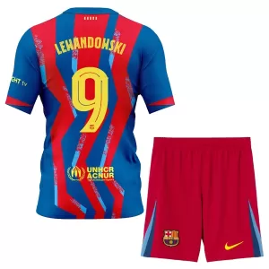FC Barcelona Robert Lewandowski 9 Fjerde trøye Barn 2025/2026