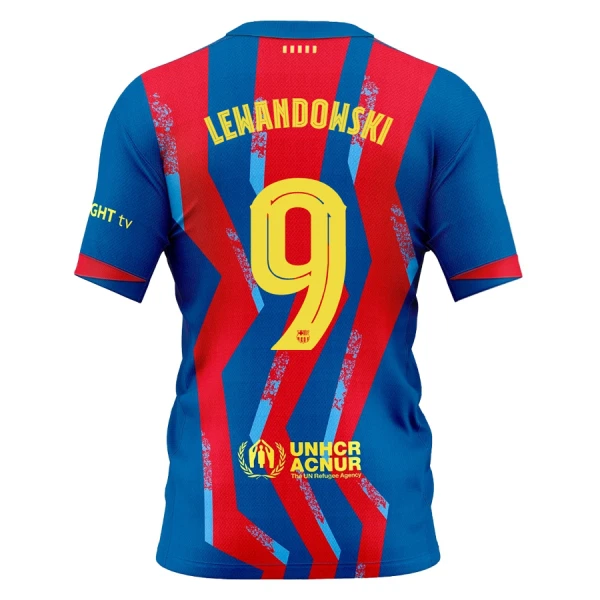 FC Barcelona Robert Lewandowski 9 Fjerde trøye Barn 2025/2026