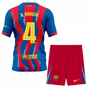 FC Barcelona Ronald Araujo 4 Fjerde trøye Barn 2025/2026