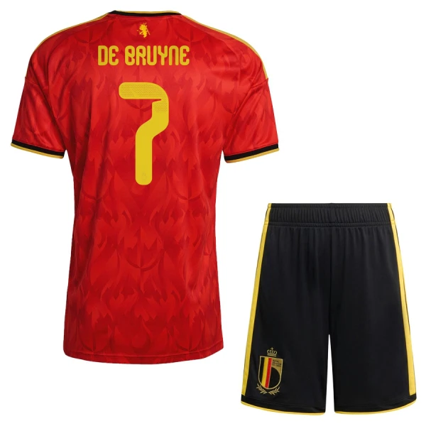 Belgia Kevin De Bruyne 7 Hjemmetrøye Barn VM 2026