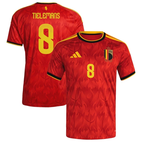 Belgia Tielemans 8 Hjemmetrøye VM 2026
