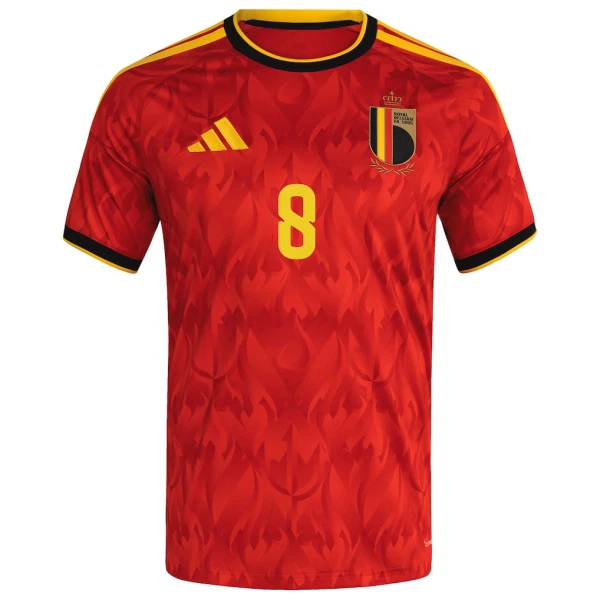 Belgia Tielemans 8 Hjemmetrøye VM 2026