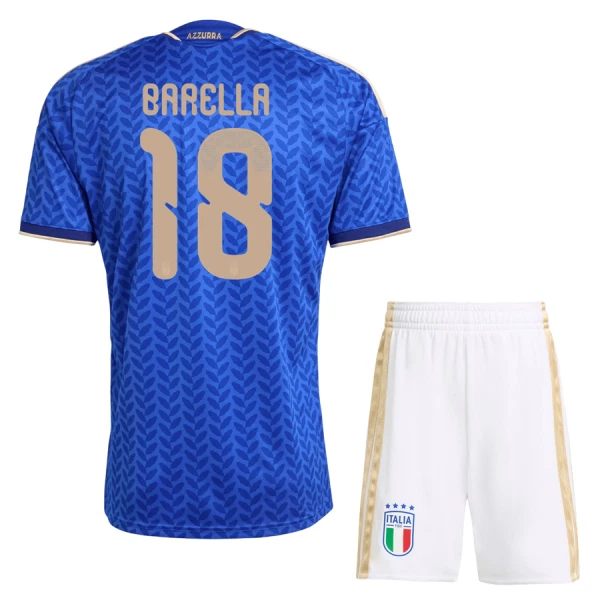 Italia Barella 18 Hjemmetrøye Barn VM 2026