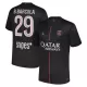 Paris Saint-Germain B. Barcola 29 Fjerde trøye Jordan 2025/2026