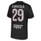 Paris Saint-Germain B. Barcola 29 Fjerde trøye Jordan 2025/2026