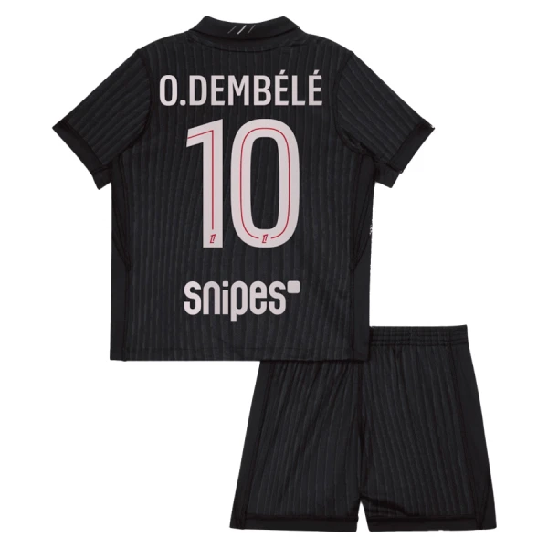 Paris Saint-Germain Ousmane Dembélé 10 Fjerde trøye Barn Jordan 2025/2026