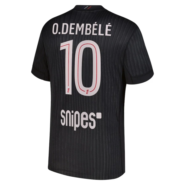 Paris Saint-Germain Ousmane Dembélé 10 Fjerde trøye Jordan 2025/2026