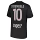 Paris Saint-Germain Ousmane Dembélé 10 Fjerde trøye Jordan 2025/2026