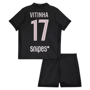 Paris Saint-Germain Vitinha 17 Fjerde trøye Barn Jordan 2025/2026