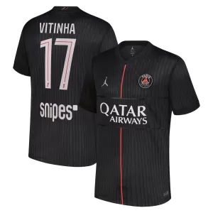 Paris Saint-Germain Vitinha 17 Fjerde trøye Jordan 2025/2026
