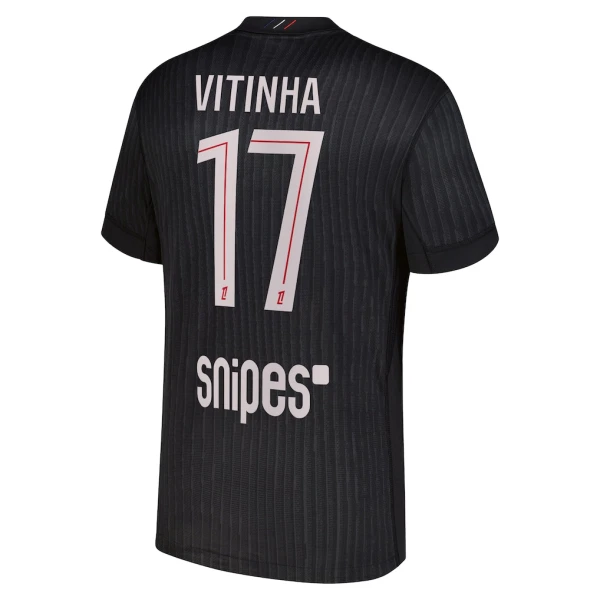 Paris Saint-Germain Vitinha 17 Fjerde trøye Jordan 2025/2026