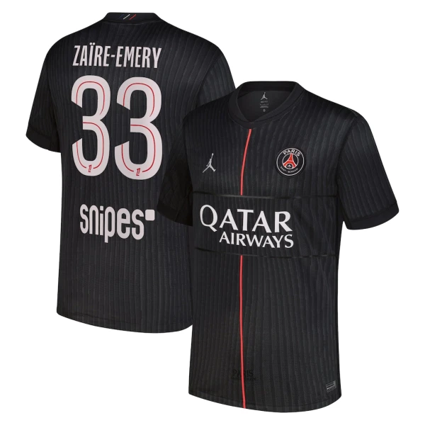Paris Saint-Germain Zaire-Emery 33 Fjerde trøye Jordan 2025/2026