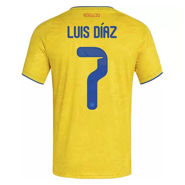 Colombia Luis Díaz 7 Hjemmetrøye VM 2026