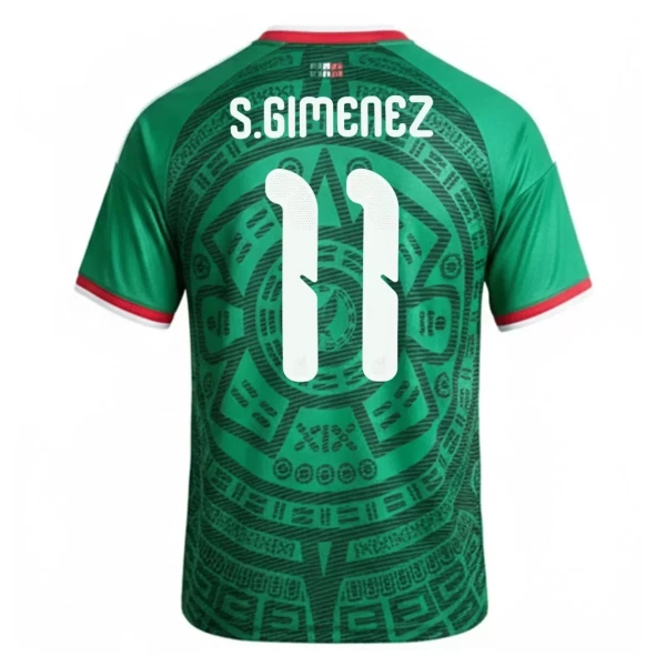 Mexico S.Gimenez 11 Hjemmetrøye VM 2026
