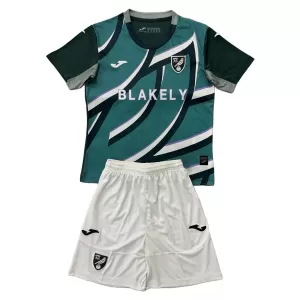 Norwich City Bortetrøye Barn 2025/2026