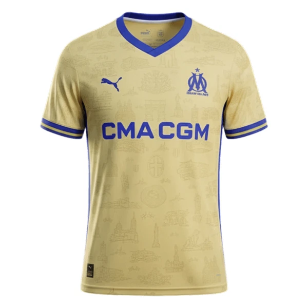 Olympique de Marseille Fjerde trøye 2025/2026 Olympique de Marseille Fjerde trøye 2025/2026