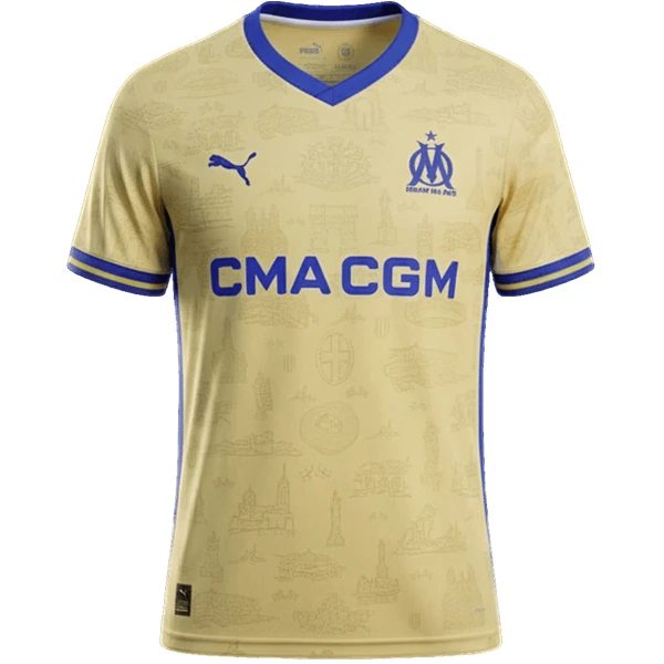 Olympique de Marseille Fjerde trøye Barn 2025/2026