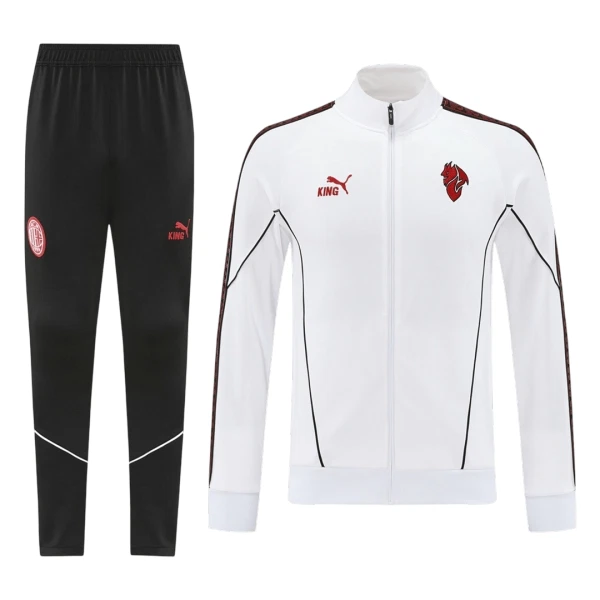 AC Milan Treningsjakkedresser 2025/2026 Hvit