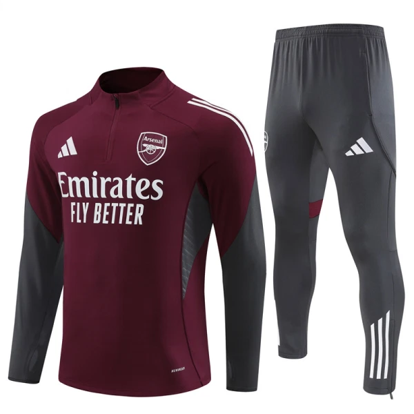 Arsenal Trenings Collegegenser Set 2025/2026 Rød
