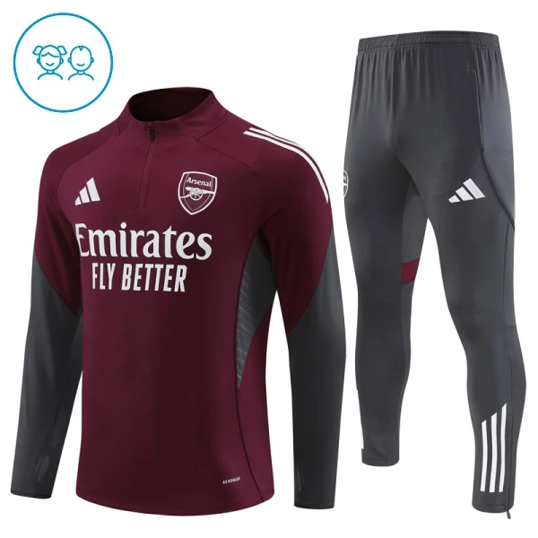 Arsenal Trenings Collegegenser Set Barn 2025/2026 Rød