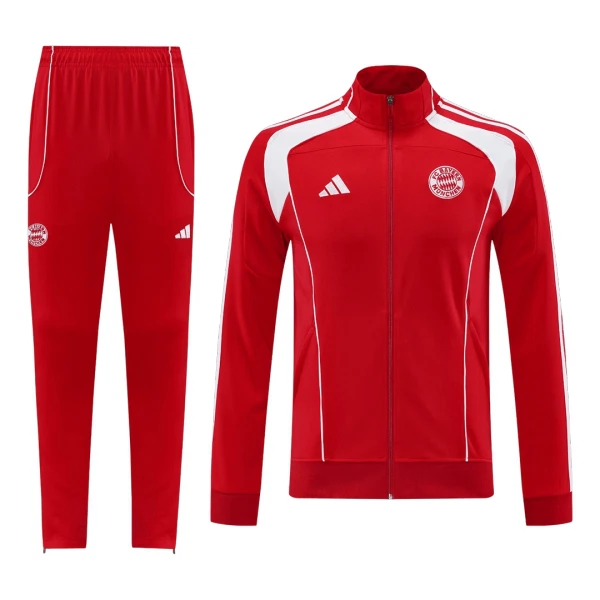 Bayern München Treningsjakkedresser 2025/2026 Rød