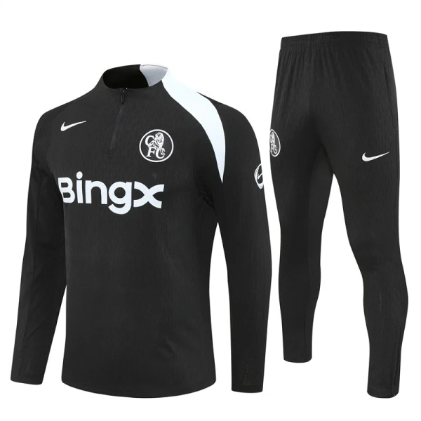 Chelsea Trenings Collegegenser Set 2025/2026 Svart Chelsea Trenings Collegegenser Set 2025/2026 Svart