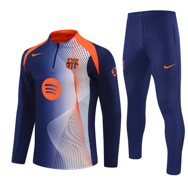 FC Barcelona Trenings Collegegenser Set 2025/2026 Blå