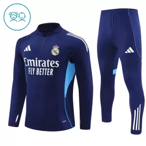 Real Madrid Trenings Collegegenser Set Barn 2025/2026 Navy