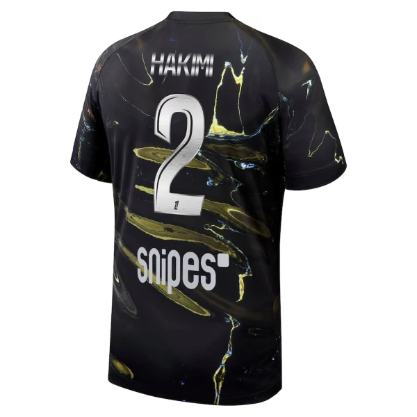 Paris Saint-Germain Achraf Hakimi 2 Night Trøye 2025/2026