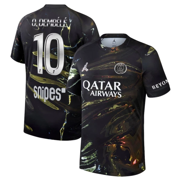 Paris Saint-Germain Ousmane Dembélé 10 Night Trøye 2025/2026