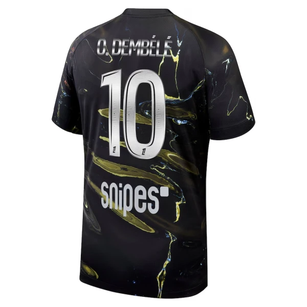 Paris Saint-Germain Ousmane Dembélé 10 Night Trøye 2025/2026