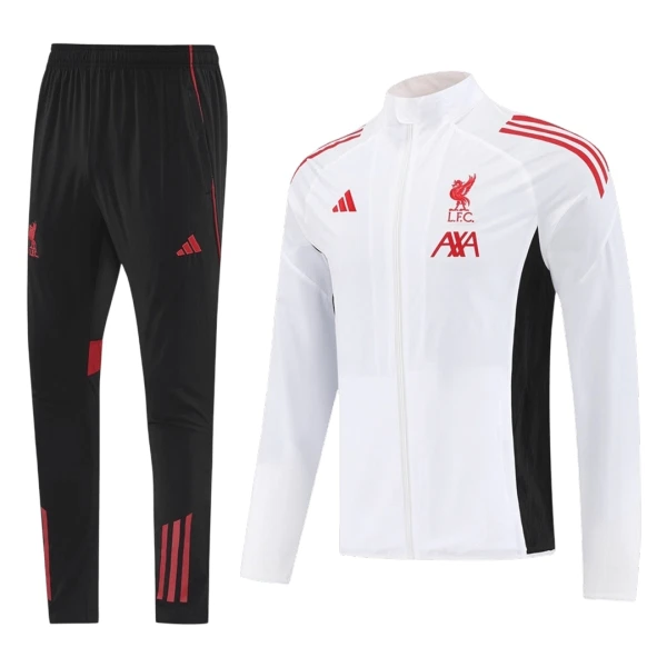Liverpool Treningsjakkedresser 2025/2026 Hvit