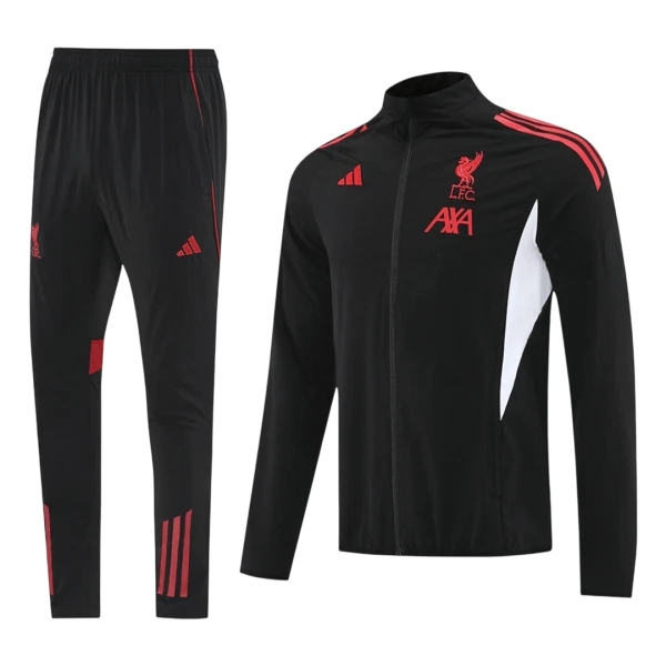 Liverpool Treningsjakkedresser 2025/2026 Svart Liverpool Treningsjakkedresser 2025/2026 Svart