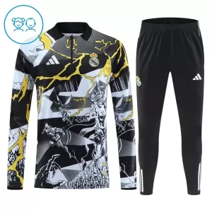 Real Madrid Marvel Trenings Collegegenser Set Barn 2026/2027 Svart
