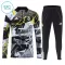 Real Madrid Marvel Trenings Collegegenser Set Barn 2026/2027 Svart